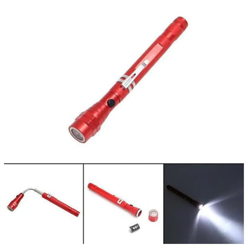 LED Multi-Functional Flashlight with Magnetic Flexibility